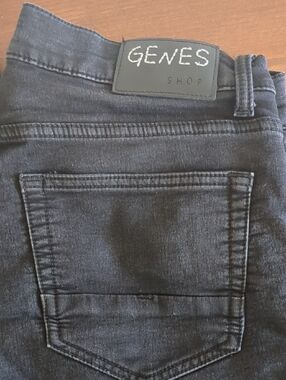GENES Shop By Bowery Men’s Slim Jeans - Black
